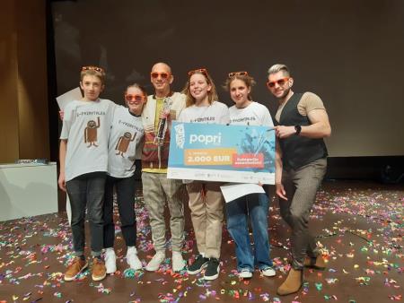 NAŠI MLADI PODJETNIKI Z NAJBOLJŠO PODJETNIŠKO IDEJO V SLOVENIJI 2